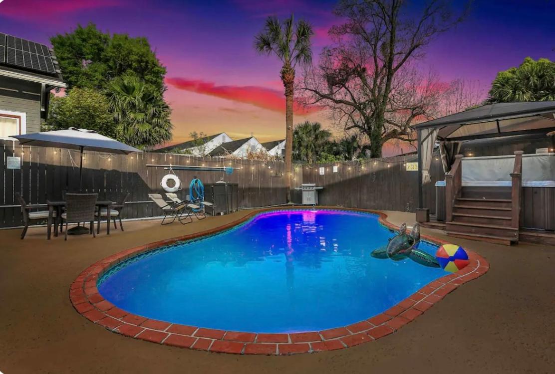 فيلا Luxury House With Pool And Hot Tub نيو أورلينز المظهر الخارجي الصورة